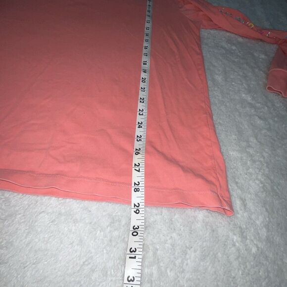 Vineyard Vines 1/4 Zip Pullover Fleece Hoodie Shirt Whale Pink Men’s Size L - Picture 13 of 16